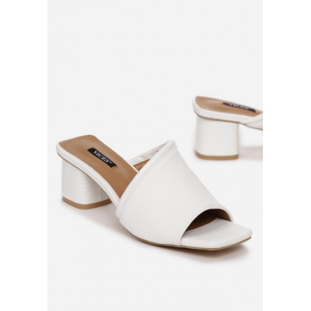 White Slippers 3390-71-white