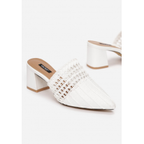 White Women's Slippers 3409- 3409-71-white