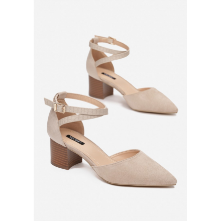 Light Beige Women's Pumps 3399-43-l.beige