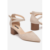 Light Beige Women's Pumps 3399-43-l.beige