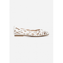 Openwork Ballerinas 3348-71-white