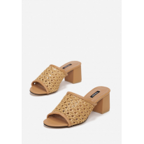 Beige women's slippers 3393-42-beige