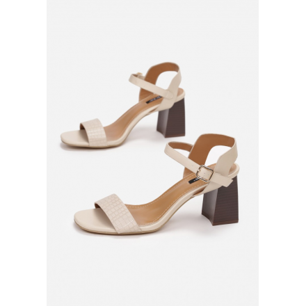 Light beige women's sandals 3386-43-l.beige