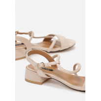 Light beige women's sandals 3385-43-l.beige
