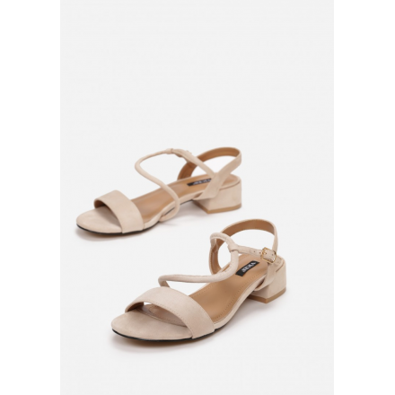 Light beige women's sandals 3385-43-l.beige