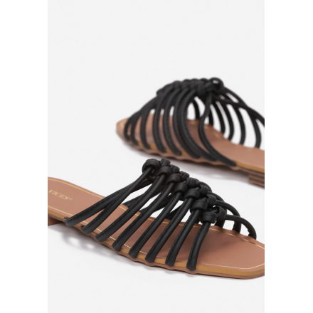 Black Women's Slippers 3353-38-black