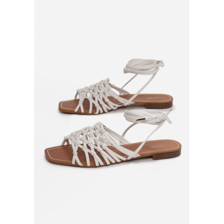 White women's sandals 3355-71-white