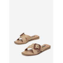 Beige Sandals 3362- 3362-42-beige