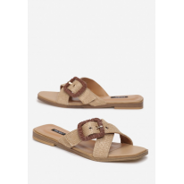 Beige Sandals 3362- 3362-42-beige