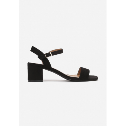 Black women's sandals 3365-38-black