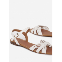 White women's sandals 3354-71-white
