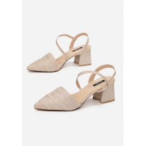 Beige women's sandals 3372-42-beige