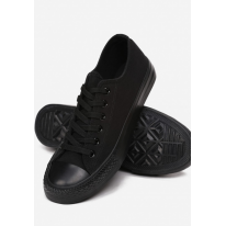 Women's black sneakers KA32- KA32-38-black