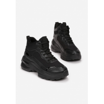 Czarne Sneakersy 8592 8592-38-black