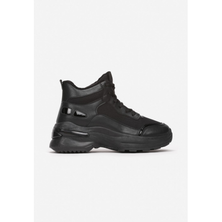 Czarne Sneakersy 8592 8592-38-black