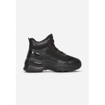 Czarne Sneakersy 8592 8592-38-black