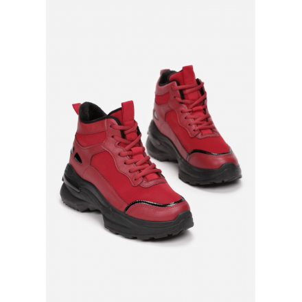 Czerwone Sneakersy 8592 8592-64-red