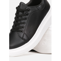 Czarno-Białe Sneakersy 8538-1B 8538-1B-98-black/white