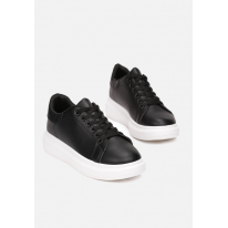 Black and White Sneakers 8538-1B 8538-1B-98-black/white