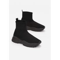 Black women's boots JB038-1A-38-black