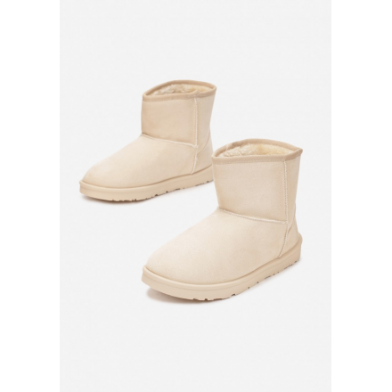 Light beige snow boots B813- B813-43-l.beige