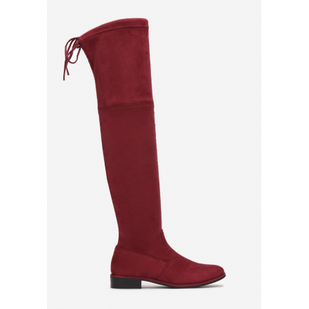 Goldmantle maroon boots T060-453-w.red