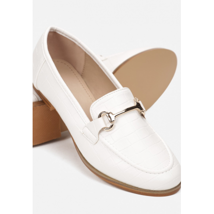 White loafers 7348-68-camel 7348-71-white