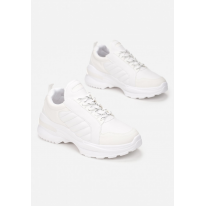 Białe sneakersy 8554-71-white