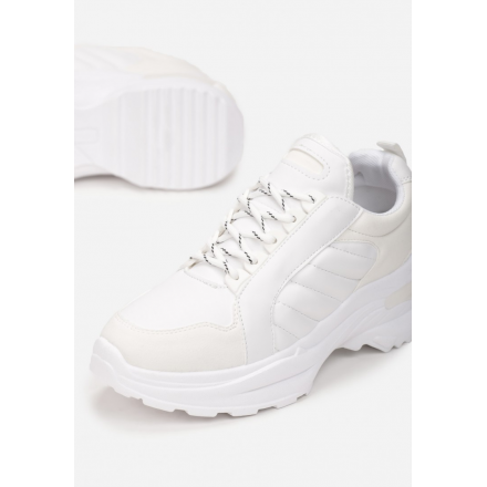 Białe sneakersy 8554-71-white