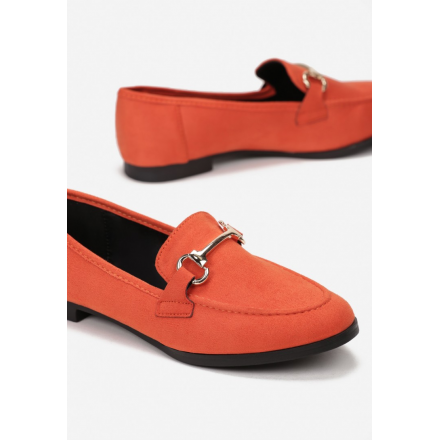 Orange Phioseis loafers 7324-67-orange