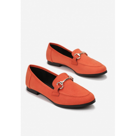 Orange Phioseis loafers 7324-67-orange