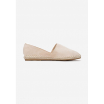 Beżowe Espadryle Damskie 8455- 8455-14 BEIGE